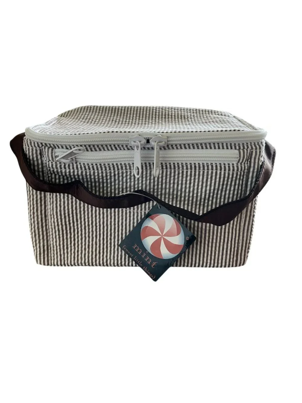 Lunch Boxes, Mint Sweet Little Things, Seersucker, Nylon